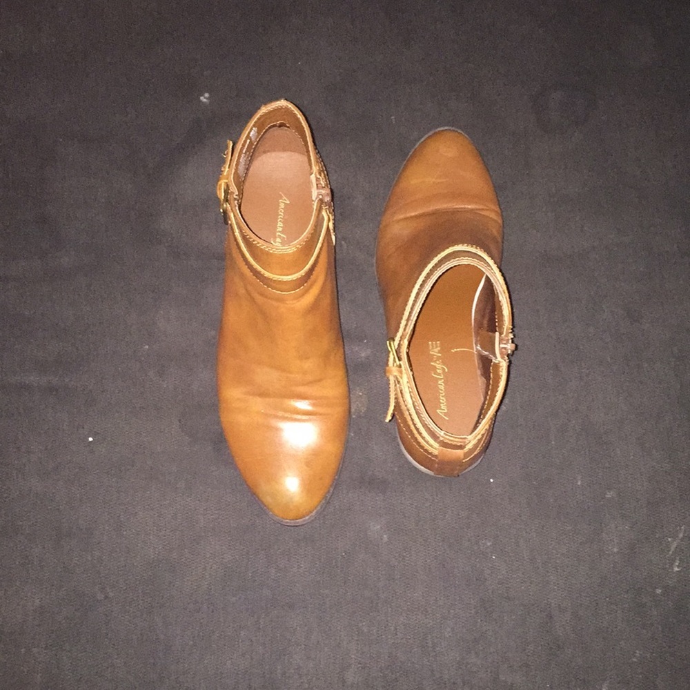 Tan boots from American eagle